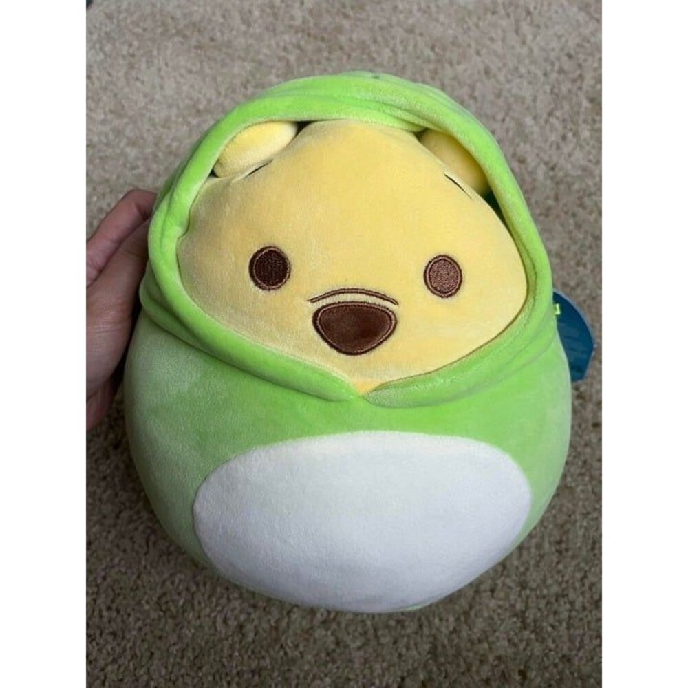 8” Winnie the Pooh Peek a Boo Frog Squishmallow
